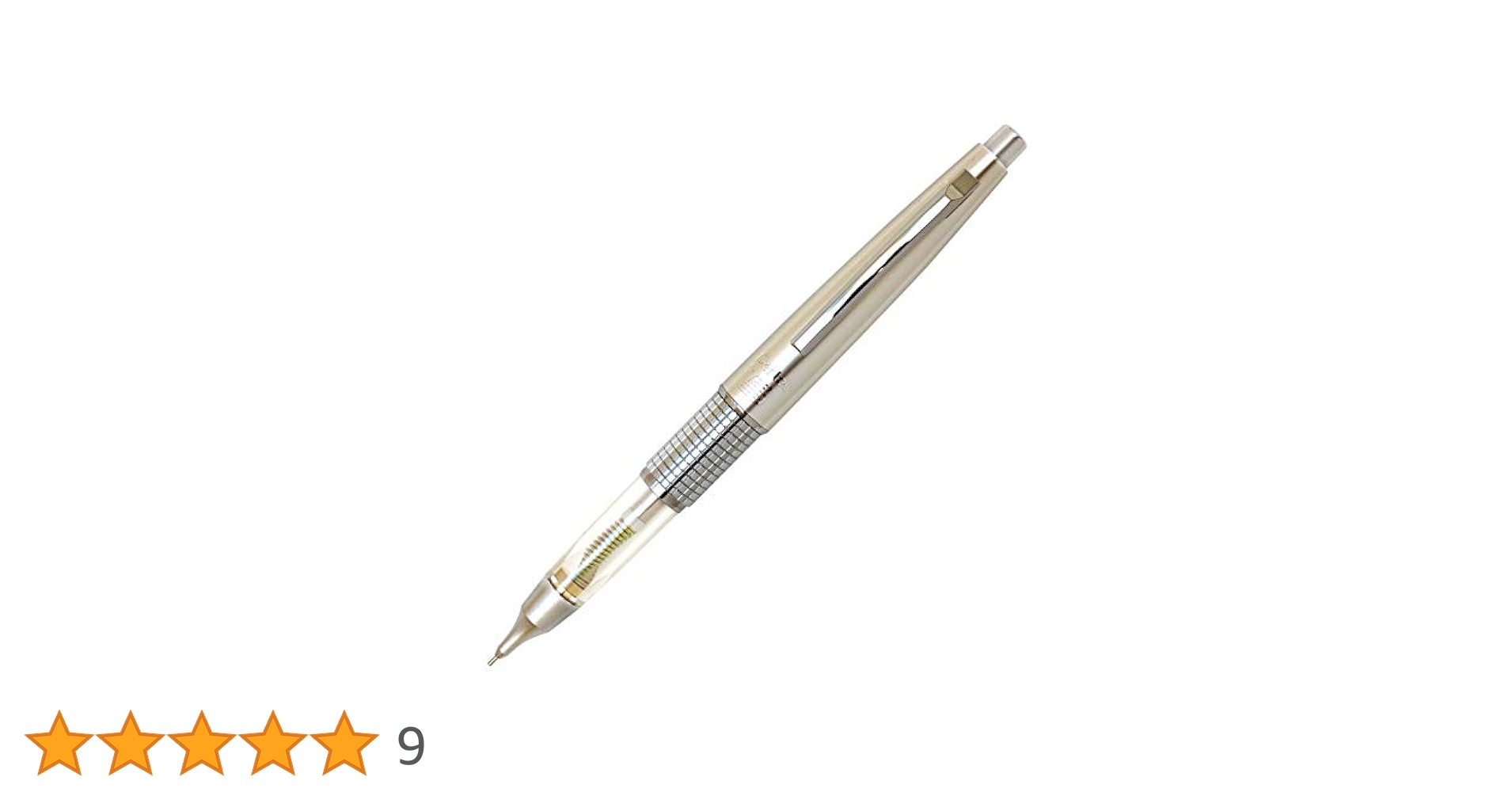 【廃盤品？】ぺんてる5 シルバー&クリア　シャーペン 廃盤】ぺんてる ぺんてる5 シャープ 0.5mm 13cm - メルカリ